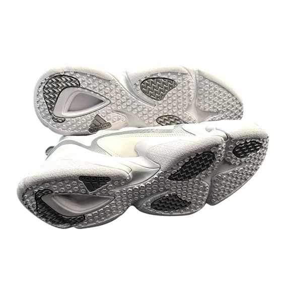 NWOT Adidas Impact FLX Mahomes Football Training Shoes White silver and pink - Picture 4 of 8